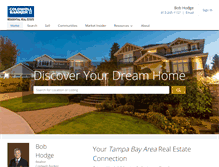 Tablet Screenshot of mysouthtamparealestate.com
